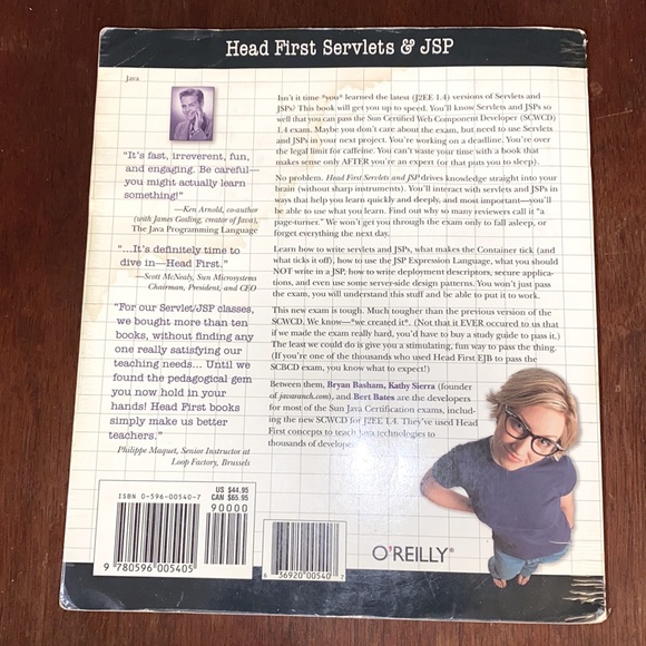 “Head First Servlets & JSP” Oreilly Study Guide for Web Component Developer Exam - Picture 3 of 11